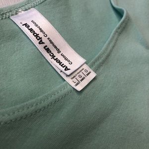 American Apparel Tops - American Apparel Menthe Green Crop Top Sz L American Apparel Tops - American Apparel Menthe Green Crop Top Sz L